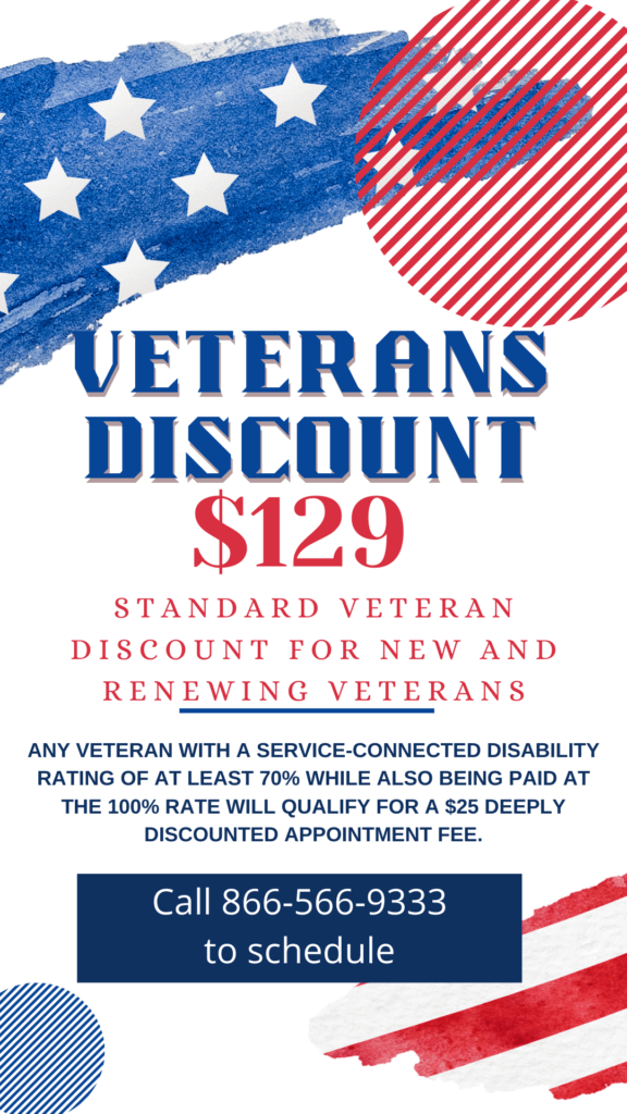 medical card veterans Discount